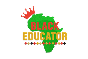 Black Educator Embroidery Design