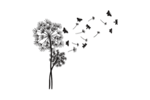 Dandelion Wishes Embroidery Design