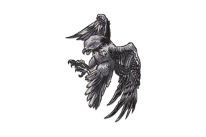 Eagle Attack Embroidery Design