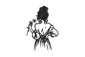 Flower with Sunflower Embroidery Design