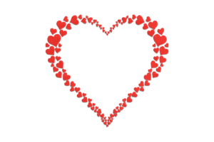 Heart Frame Machine Embroidery Design