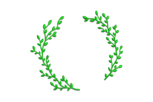 Laurel Wreath Embroidery Design