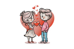 Love Kids Embroidery Design