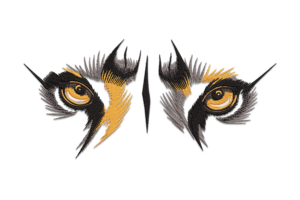 Owl Eyes Embroidery Design