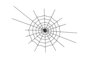 Spider Web Machine Embroidery Design