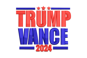 Trump Vance 2024 Embroidery Design