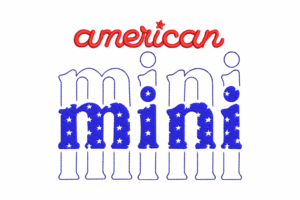American Mini Embroidery Design
