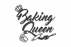 Baking Queen Embroidery Design