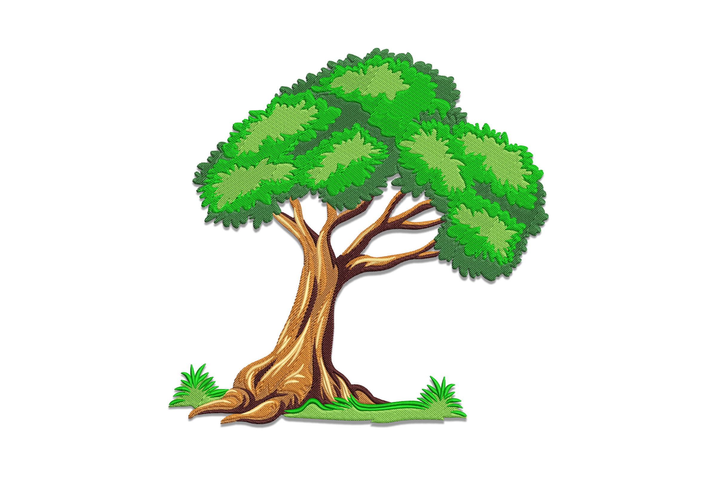 Elegant Tree of Life Embroidery Design