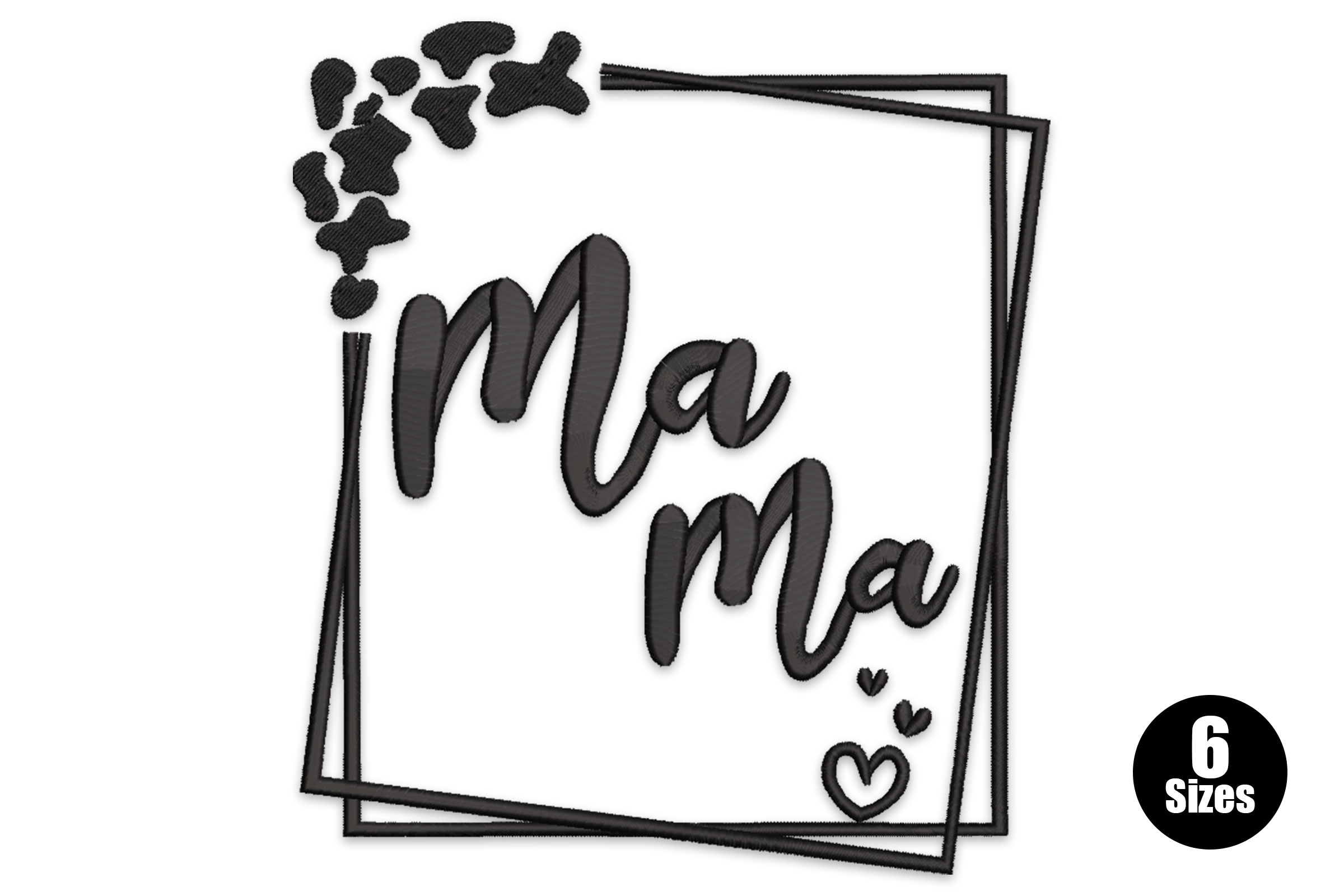 Farmhouse Mama Embroidery Design