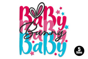 Free Baby Bunny Embroidery Design