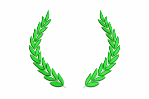 Layered Laurel Wreath Embroidery Design