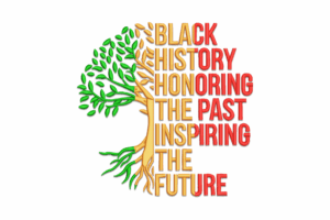 Premium Black History Embroidery Design