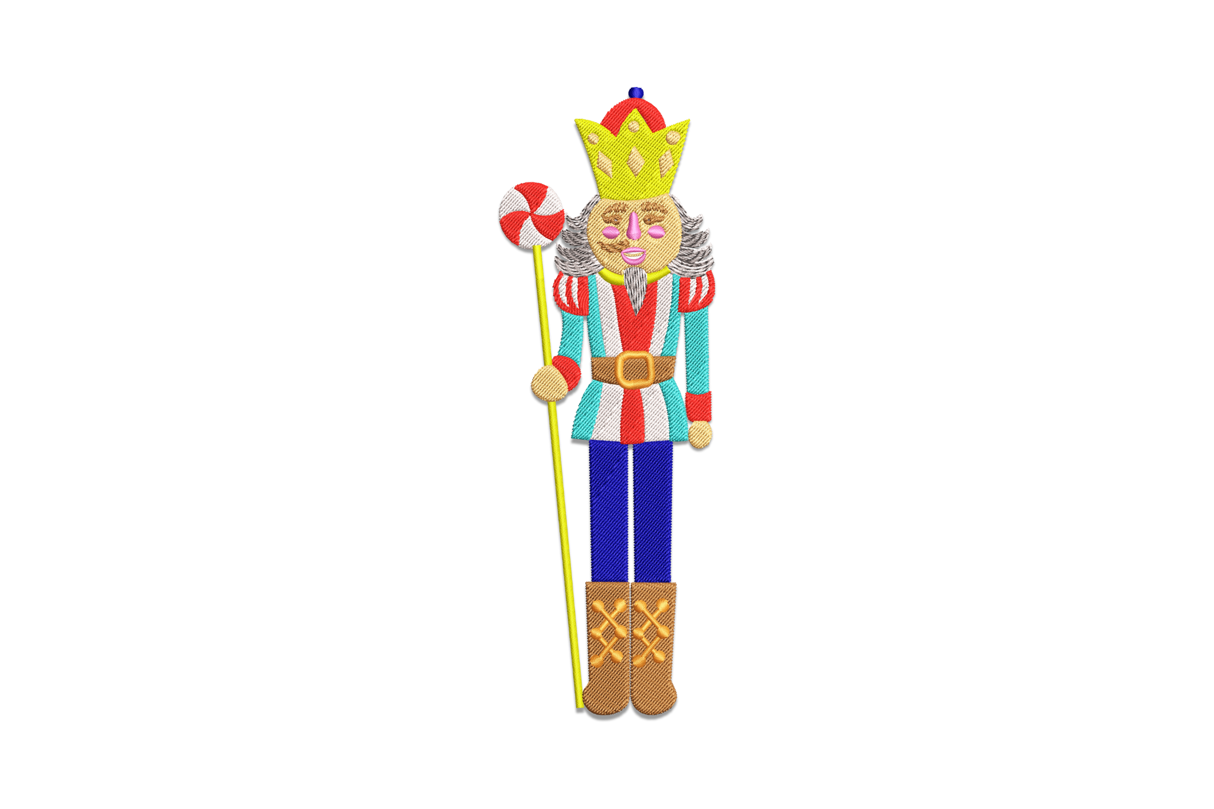 Premium Christmas Nutcracker King Embroidery Design
