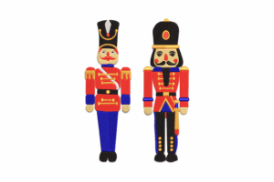 Premium Christmas Nutcracker Soldiers Embroidery Design