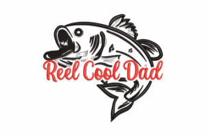 Reel Cool Dad Embroidery Design