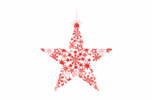 Christmas Star Ornament Embroidery Design