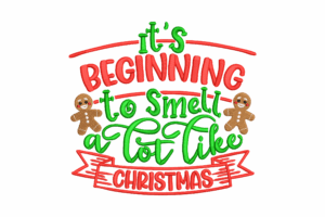 It’s Beginning to Smell a Lot Like Embroidery Design