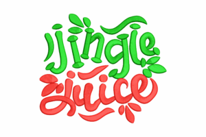 Jingle Juice Embroidery Design