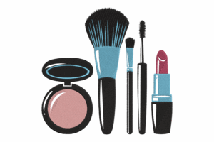 Makeup Accessories Embroidery Design