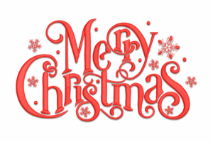 Merry Christmas Machine Embroidery Design