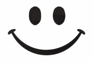 Smiley Face Embroidery Design