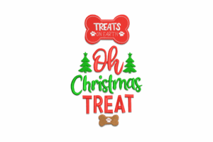 Treats on Earth – Oh Christmas Treat Embroidery Design