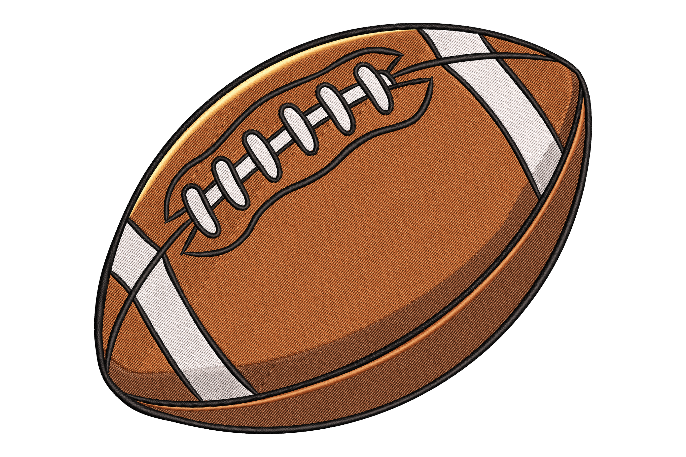 American Football Embroidery Design