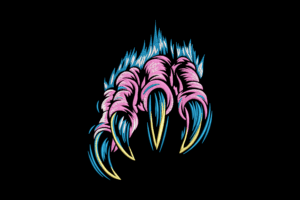 Beast Claw Embroidery Design