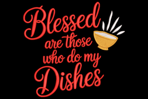 Funny Kitchen Embroidery Design