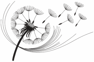 Minimalist Line Art Embroidery Design