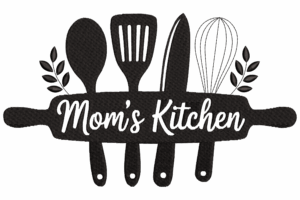 Mom's Kitchen Embroidery Design