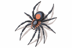 Tarantula Embroidery Design