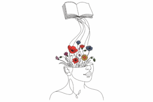 Book of Knowledge Floral Mind Machine Embroidery Design