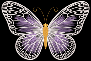 Butterfly Machine Embroidery Design