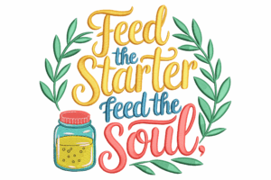 Feed the Starter Embroidery Design