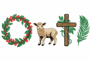 OHT Christian Embroidery Design