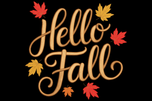 Premium Hello Fall Embroidery Design