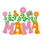 Mother's Day Embroidery Design