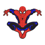 Spider Man Embroidery Design