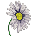 Single Flowers & Plants Embroidery Design