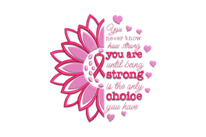 Strong Sunflower Ribbon Machine Embroidery Design