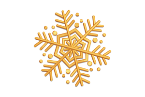Free Snowflake Embroidery Design