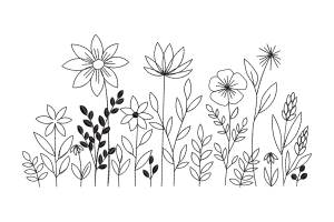 Free Floral Border Embroidery Design