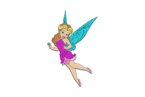 Enchanting Fairy Embroidery Design