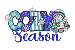 Free Cozy Season Free Embroidery Design