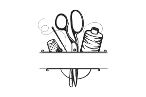 Sewing Tools Embroidery Design