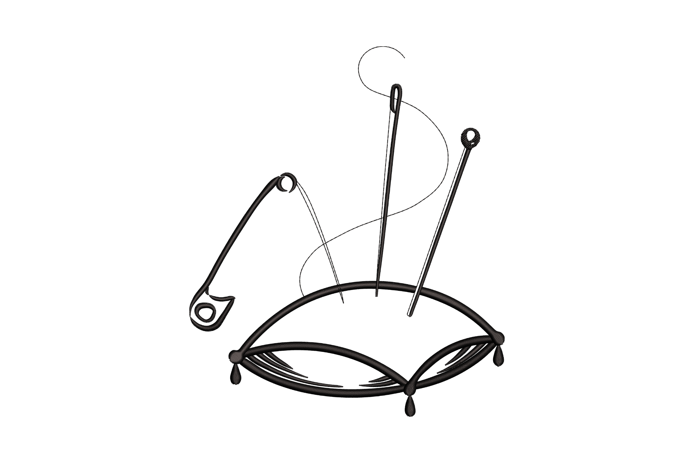 Free Needle and Thread Embroidery Design