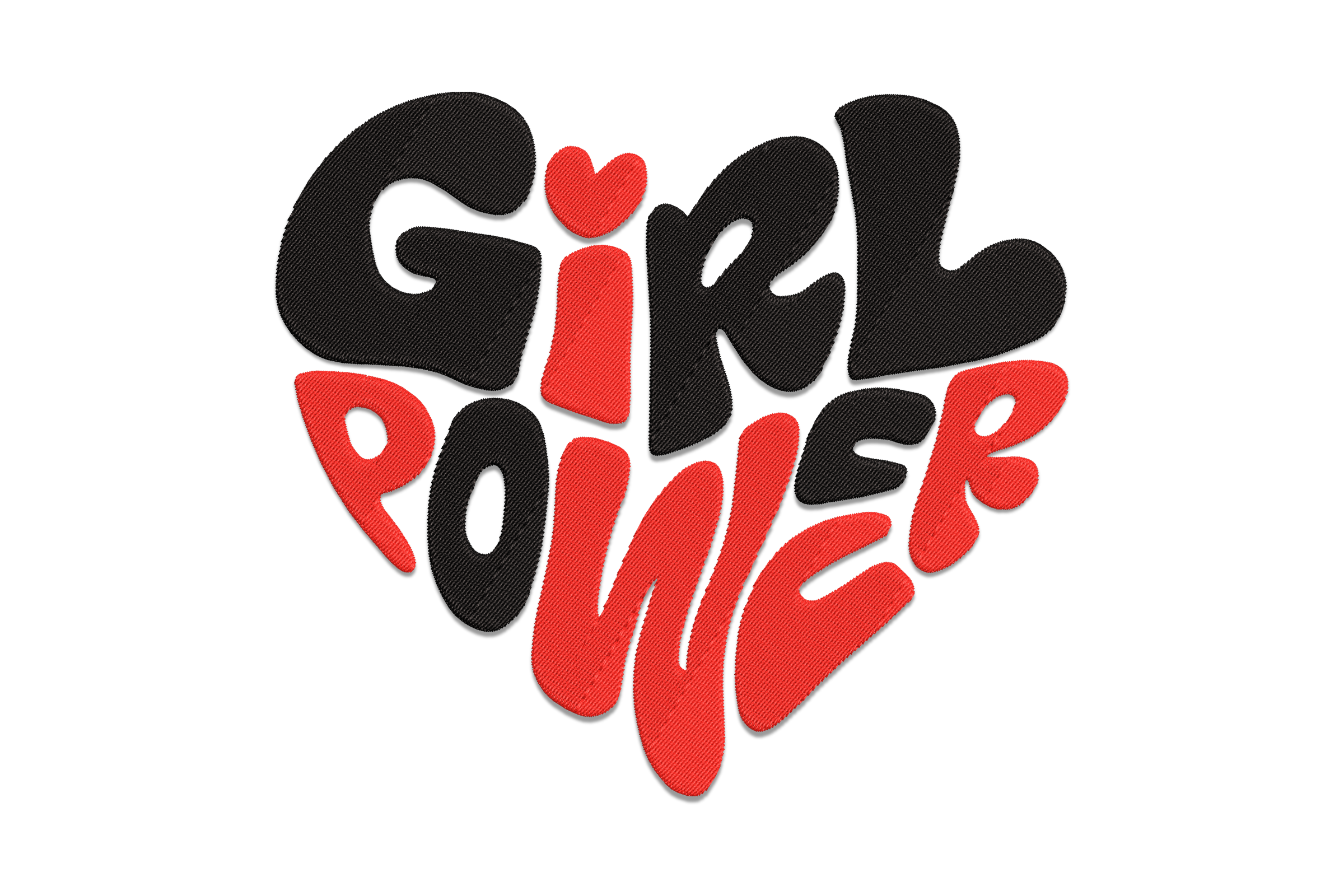 Free Girl Power Machine Embroidery Design
