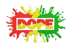 Free DOPE Embroidery Design